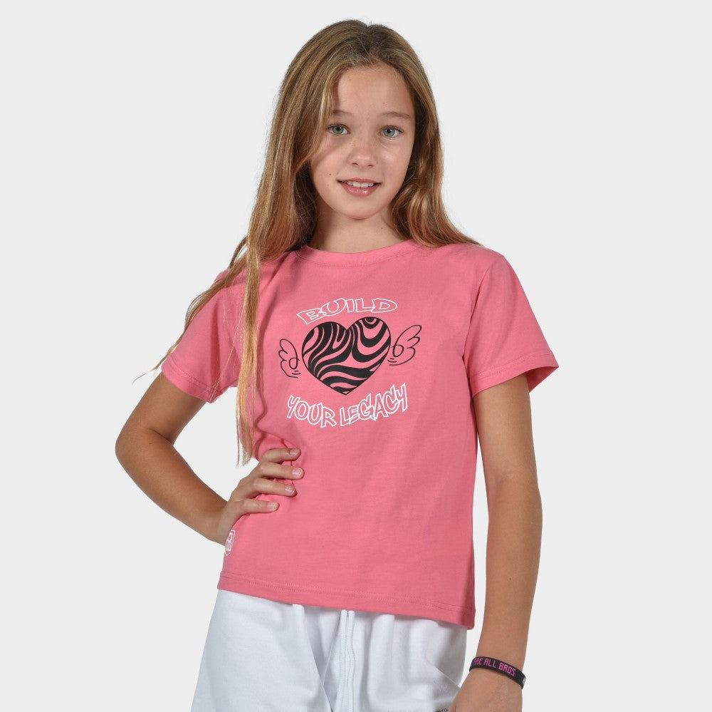 Kids' T-shirt Build Your Legacy Graffiti