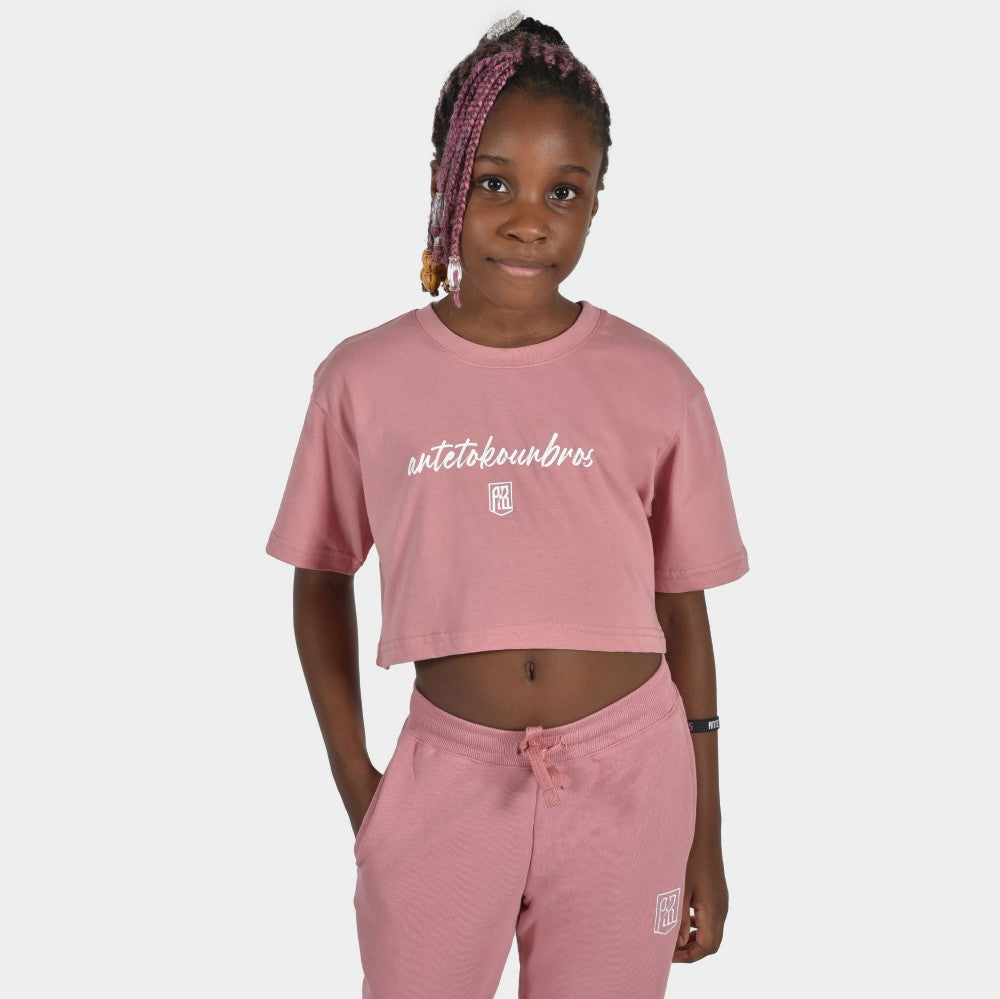 Kids' Crop Top T-shirt  Baseline