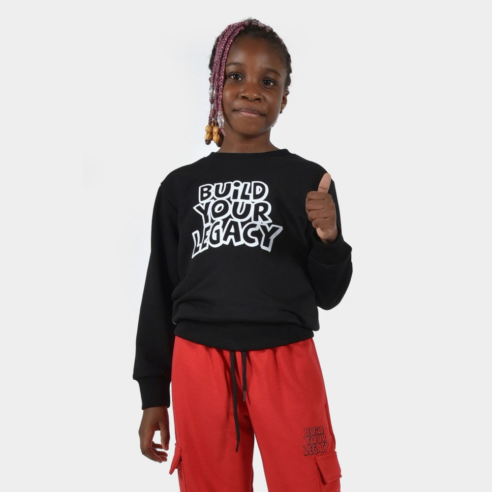 Kids' Sweatshirt Build Your Legacy