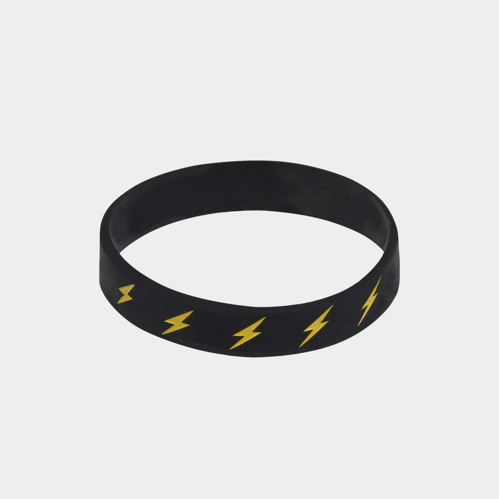 KID'S PLASTIC BRACELET THUNDER BLACK ONE SIZE