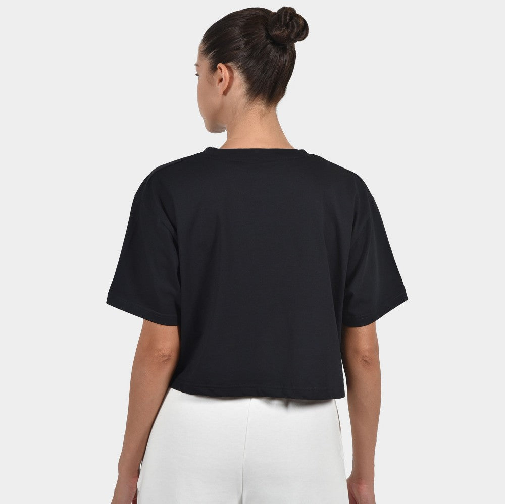 Women's Crop Top T-shirt Graffiti