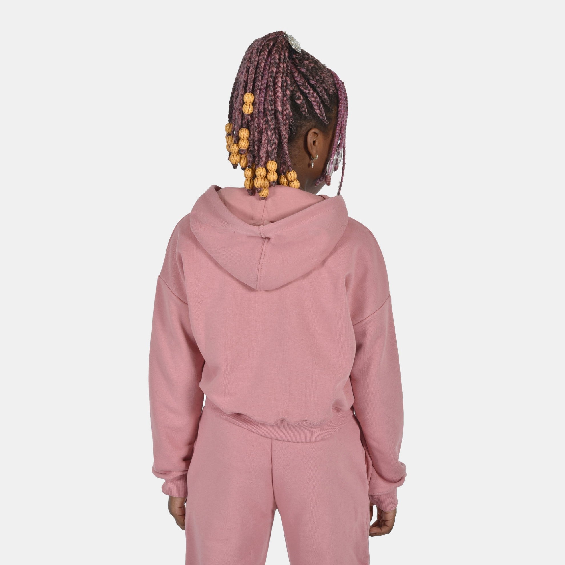 Kids' Crop Top Hoodie Baseline