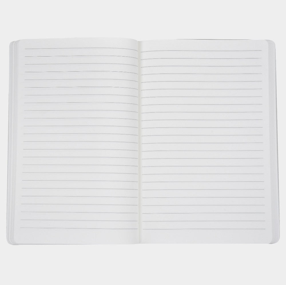 BLACK SOFTCOVER NOTEBOOK