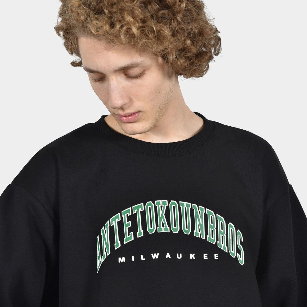 Men's Oversized Sweatshirt Varsity Milwaukee