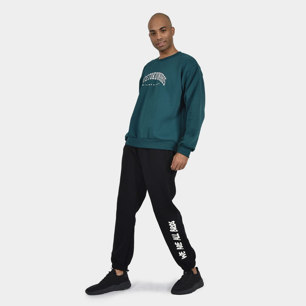 Men's Oversized Sweatshirt Varsity Milwaukee