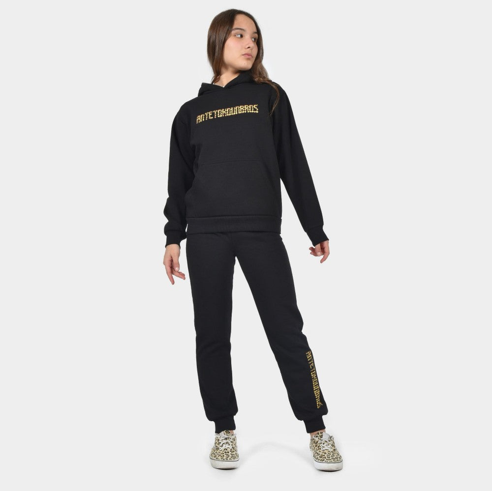 Kids' Hoodie Leopard Logo