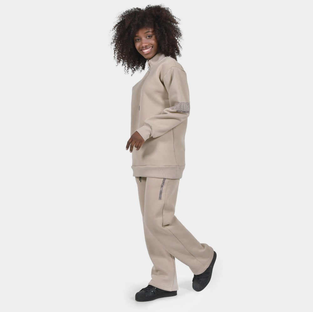 Women's Oversized Mock Neck Sweatshirt