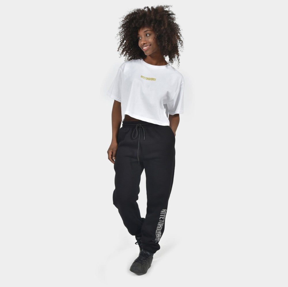 Women's Crop Top T-shirt Logomania
