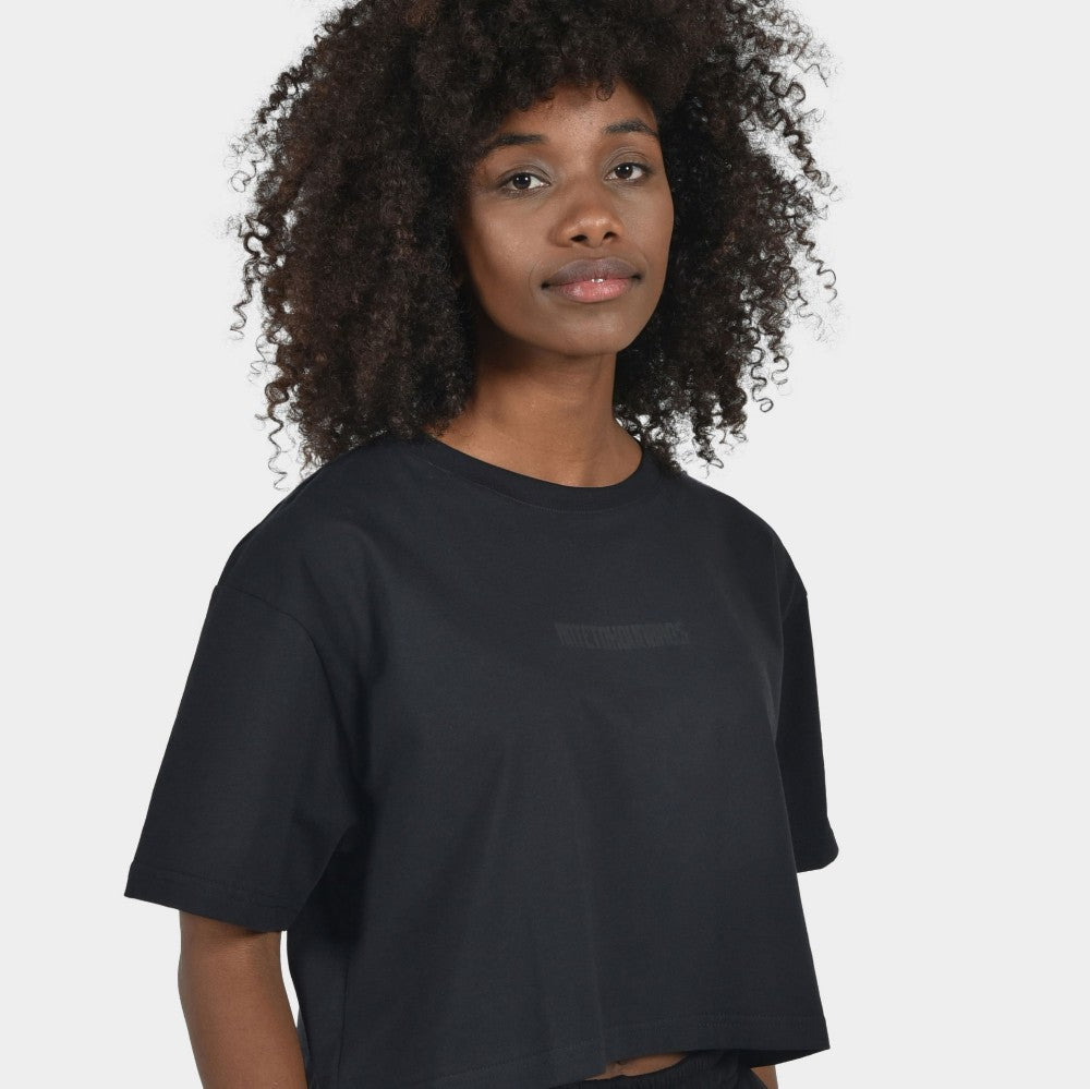 Women's Crop Top T-shirt Logomania