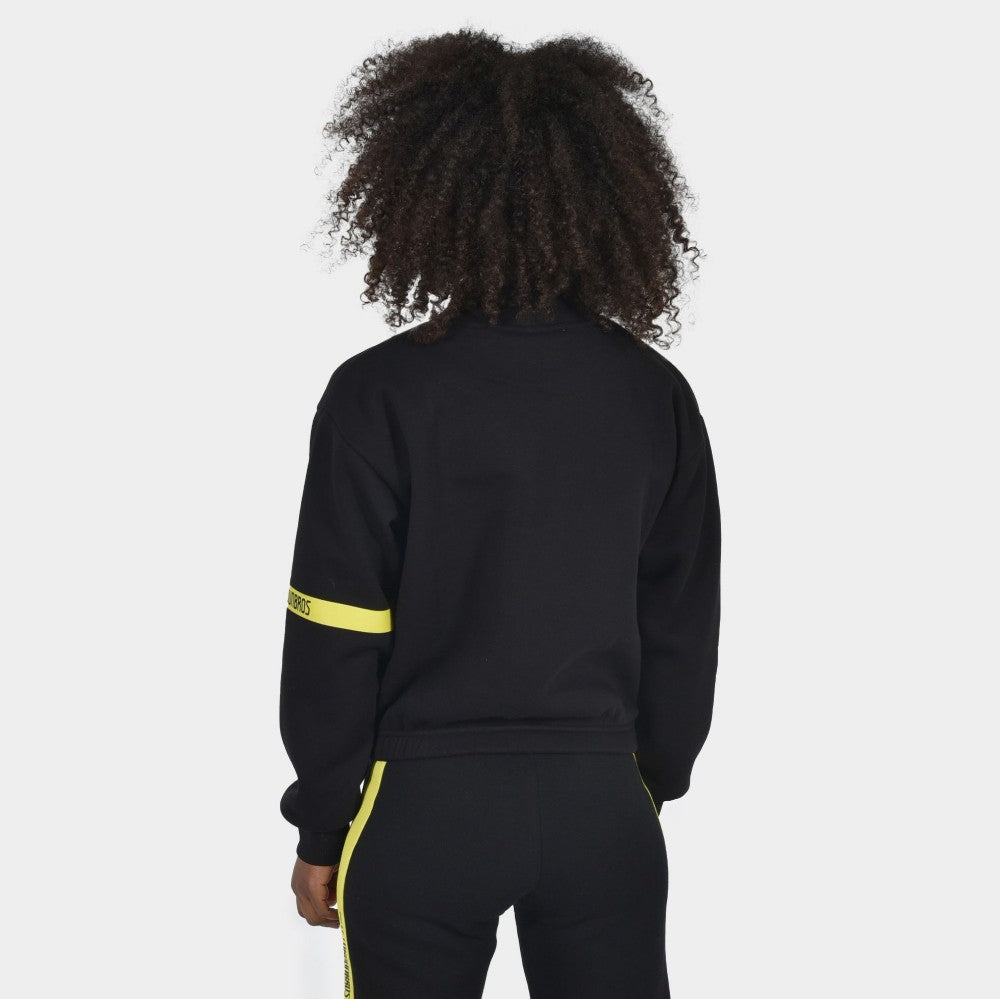 Women's Crop Top Sweatshirt Logomania