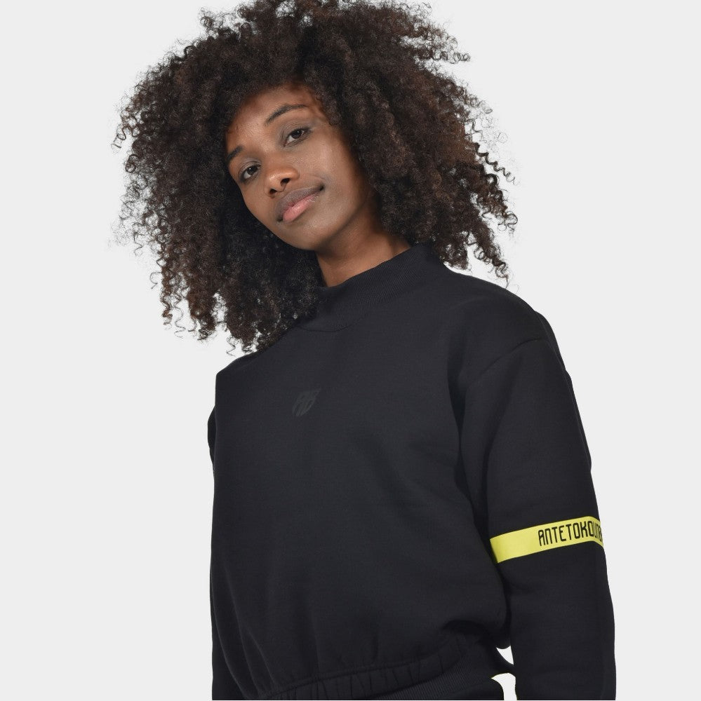 Women's Crop Top Sweatshirt Logomania