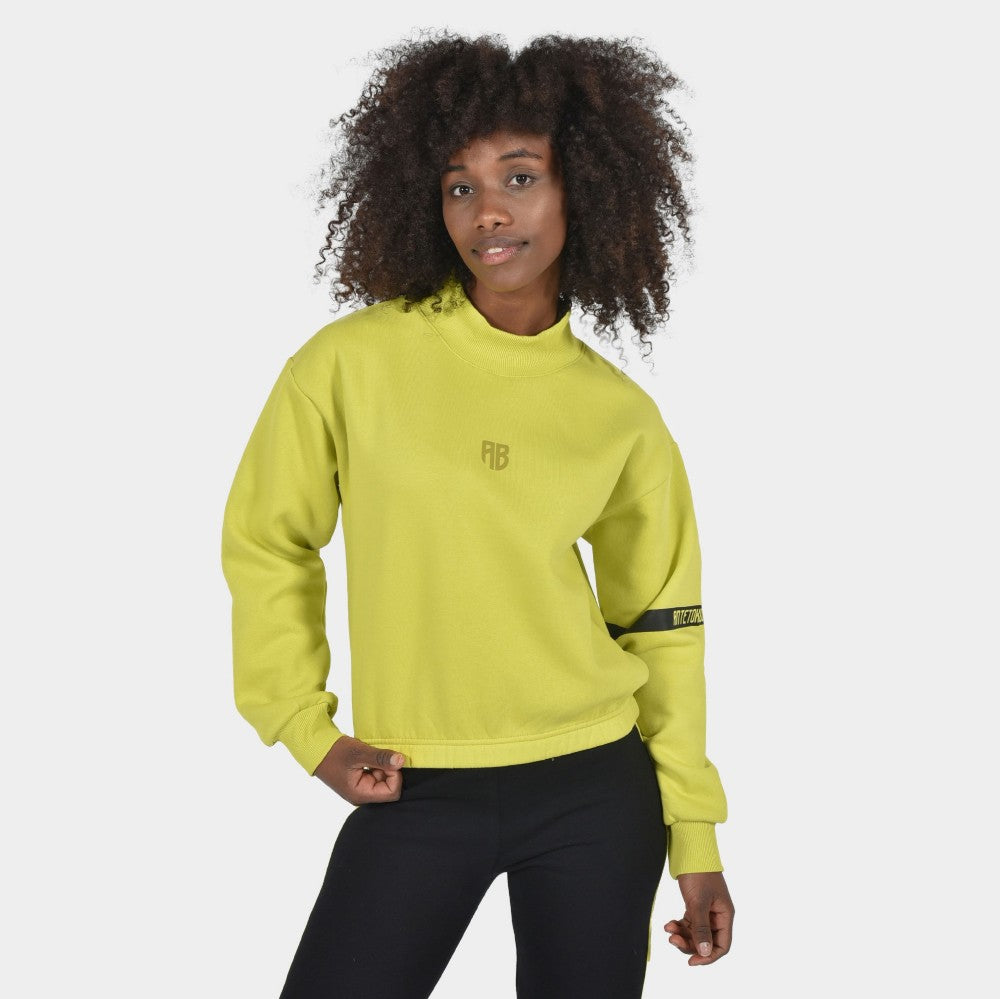 Women's Crop Top Sweatshirt Logomania