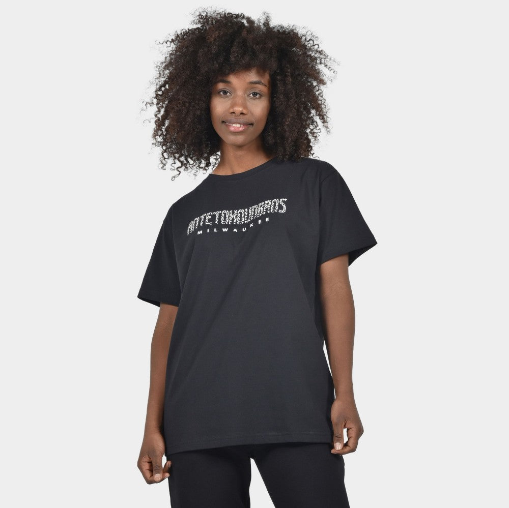Women's T-shirt Animal Print Milwaukee Logo