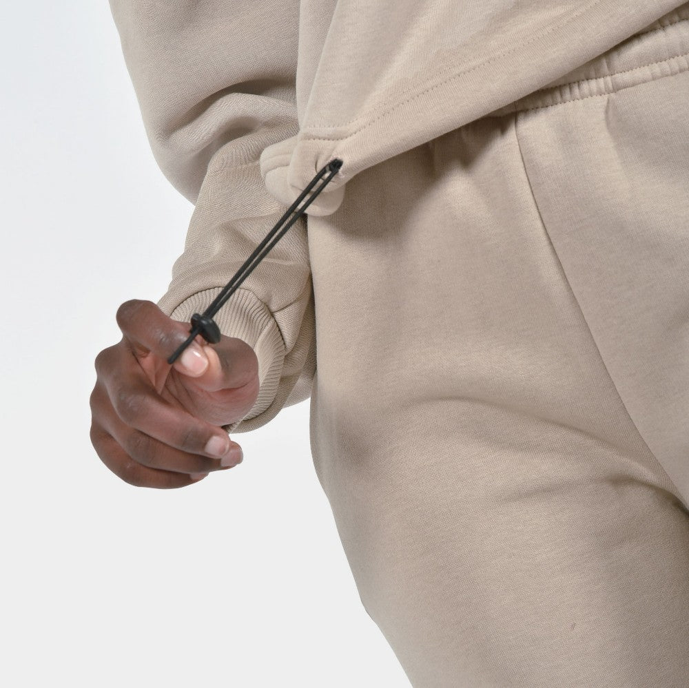 Women's Crop Top Hoodie Half Zip