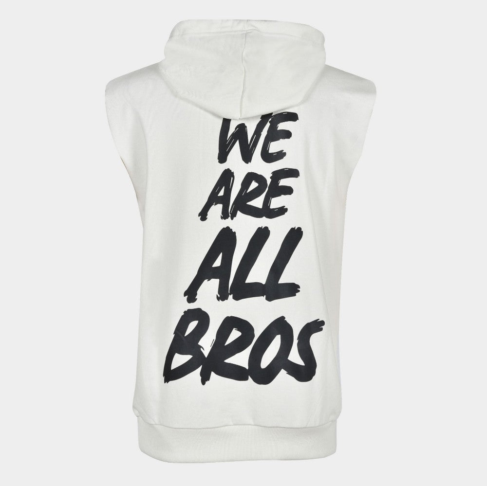 Men's Sleeveless Hoodie We are all Bros