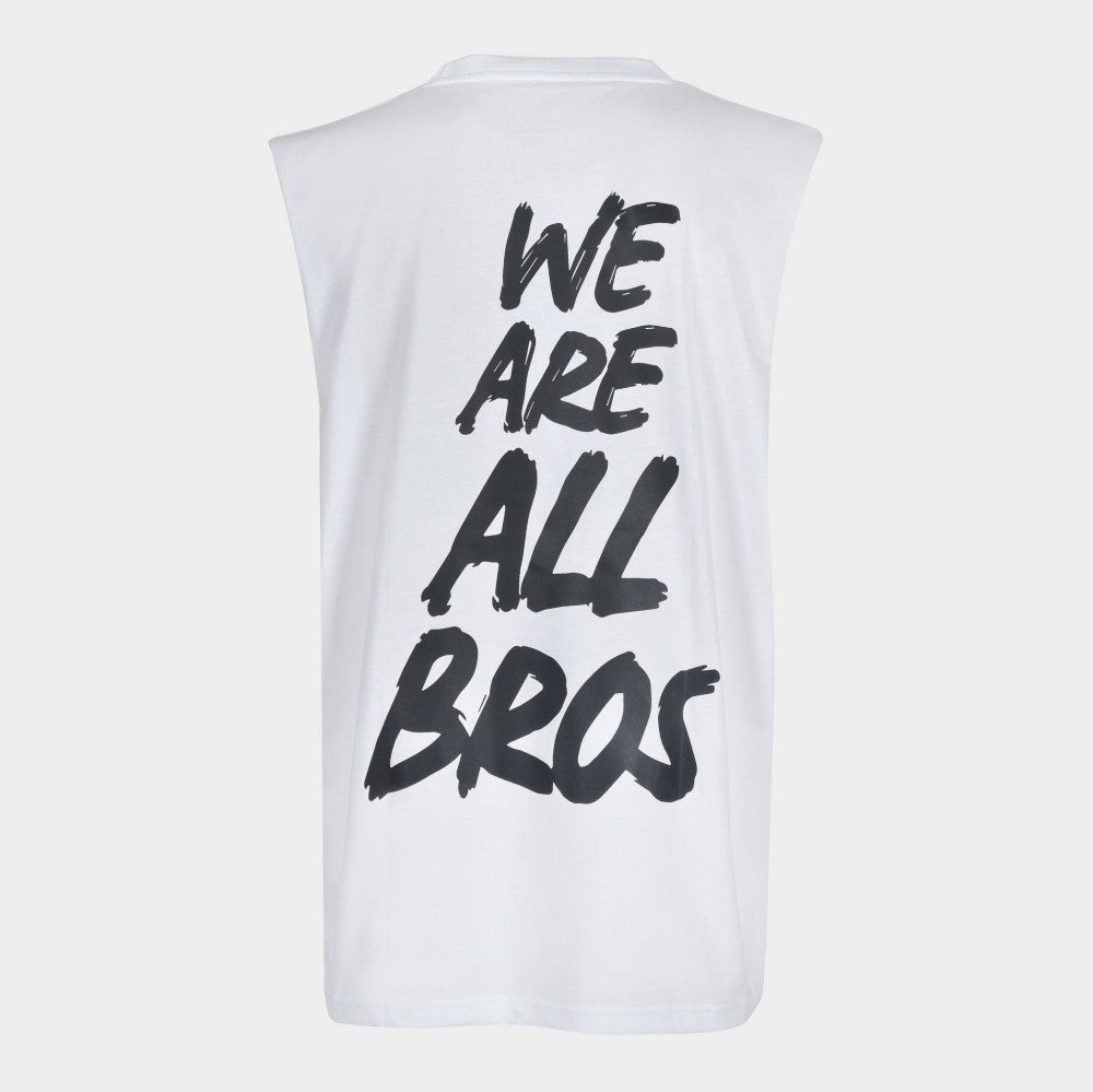 Men's Oversized Sleeveless Shirt We are all Bros