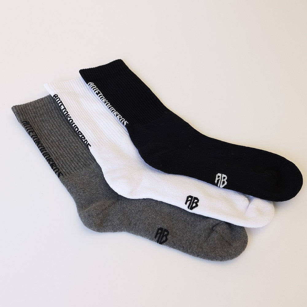 Unisex Socks Antetokounbros Vertical Logo Assort (3 Pairs)