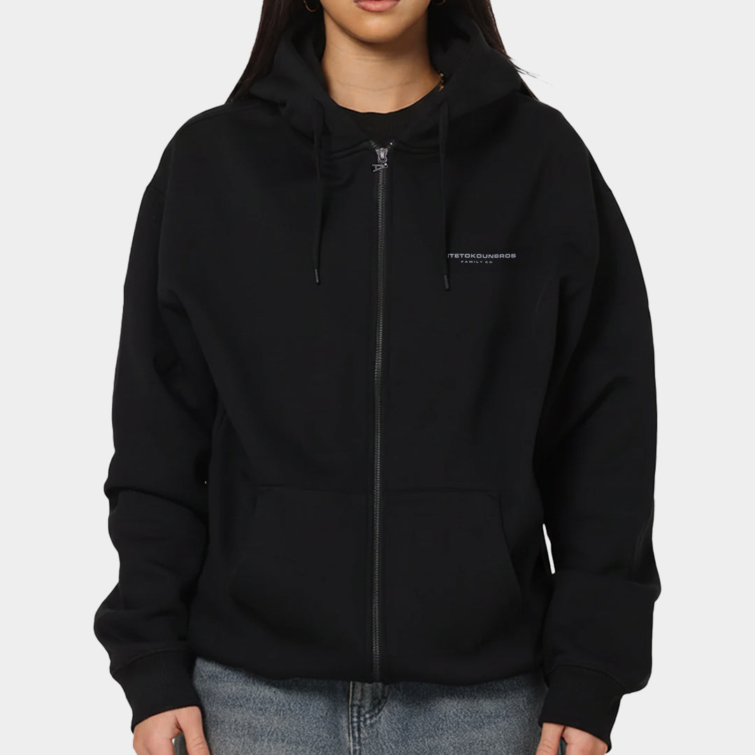 AB Oversized Zip Hoodie Family Co.