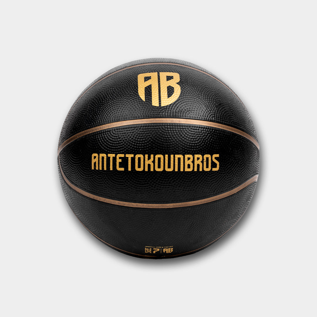 BASKETBALL BLACK/GOLD SIZE 3