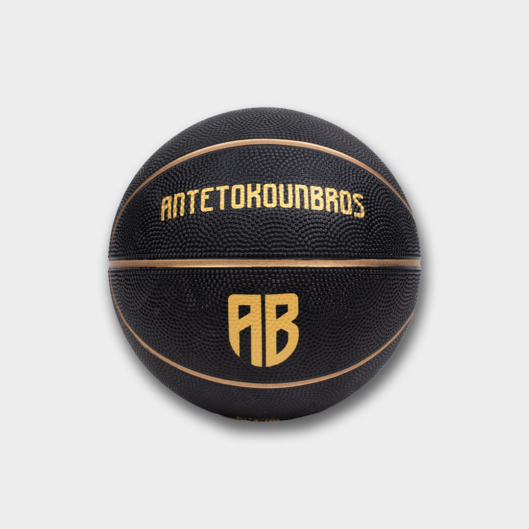 BASKETBALL BLACK/GOLD SIZE 3