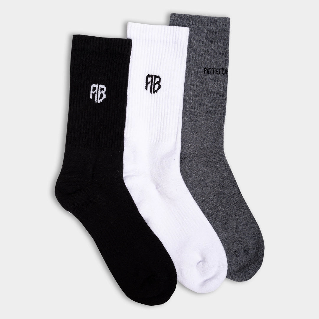 AB Tall Socks 3-Pack
