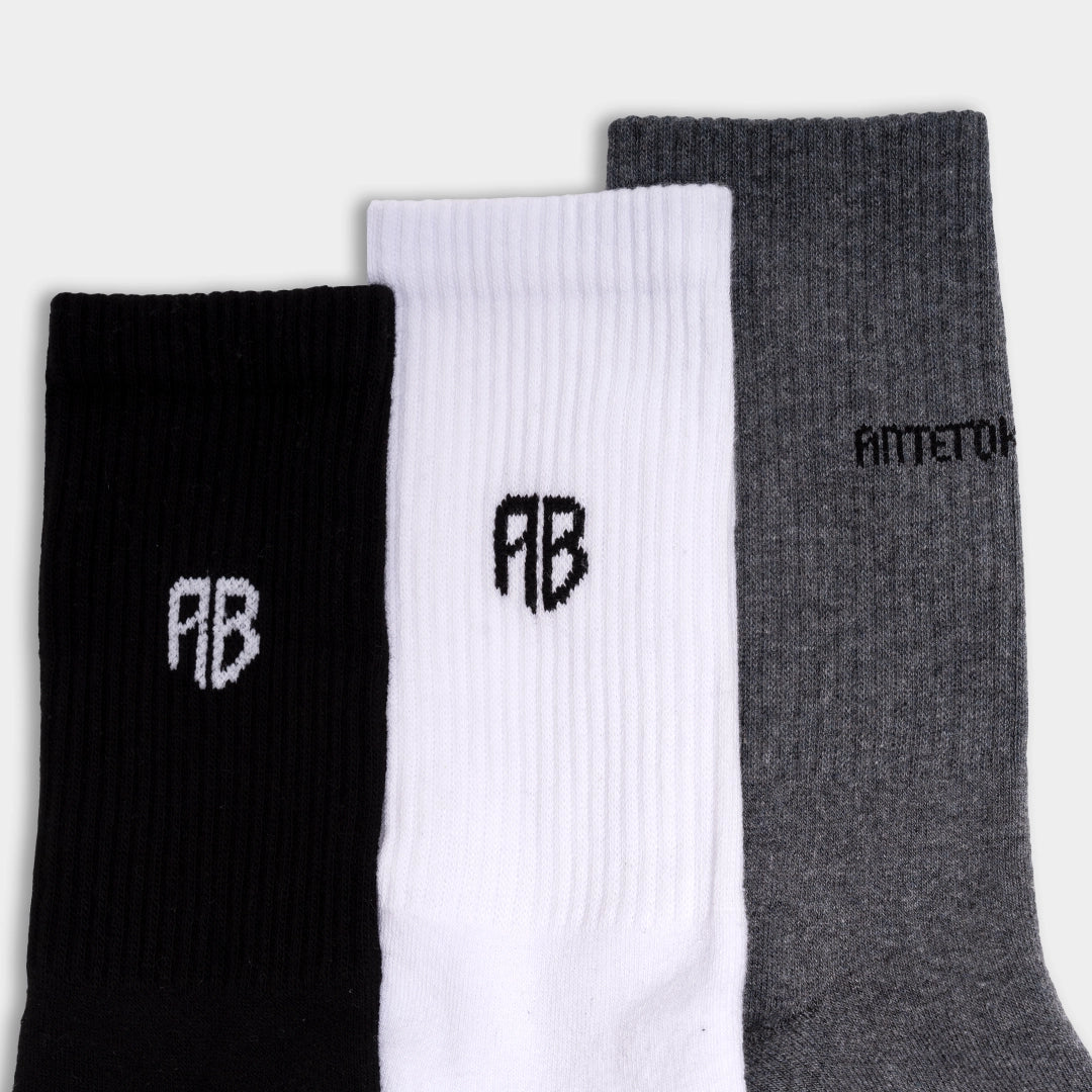 AB Tall Socks 3-Pack