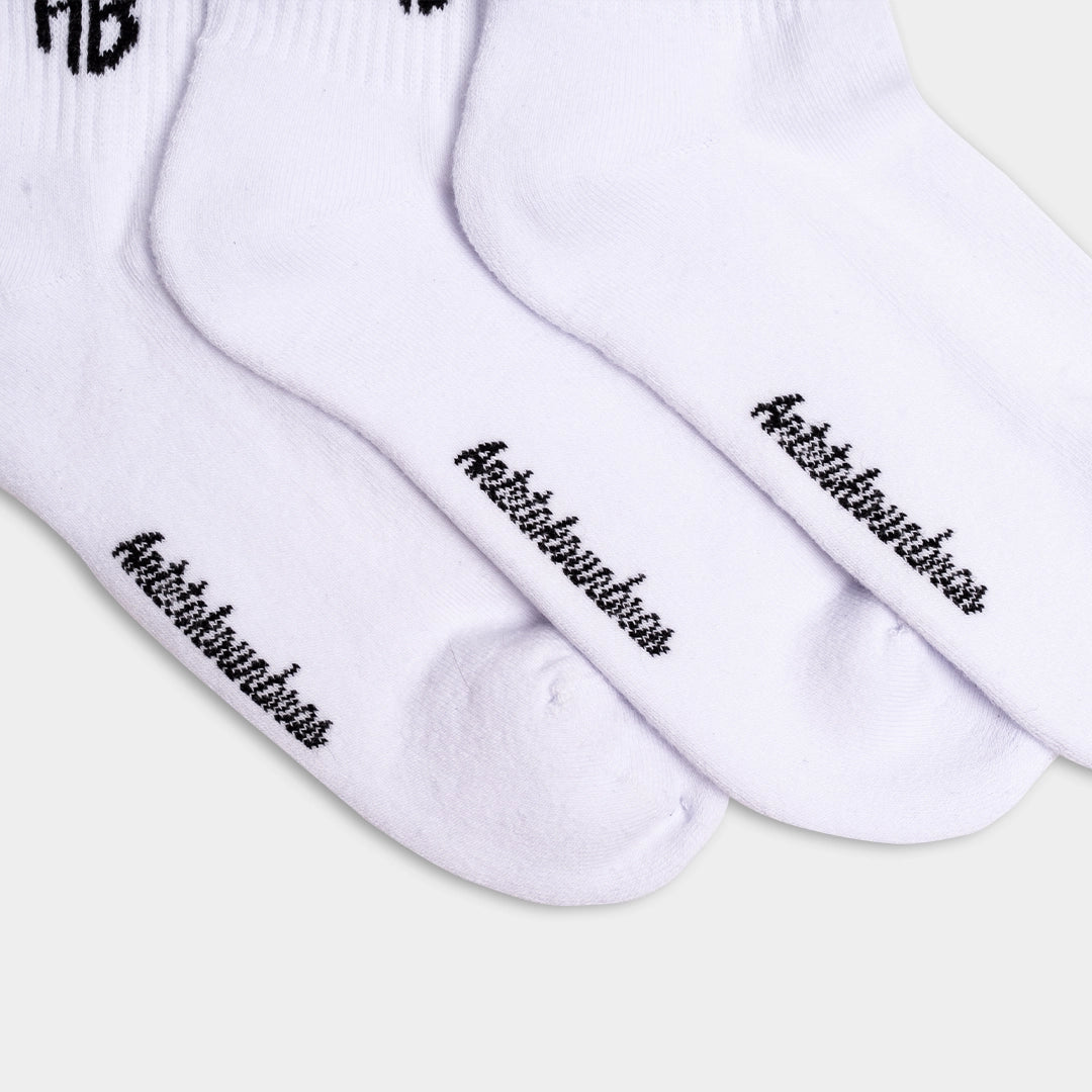 AB Logo Mid-Crew Socks 3-Pack