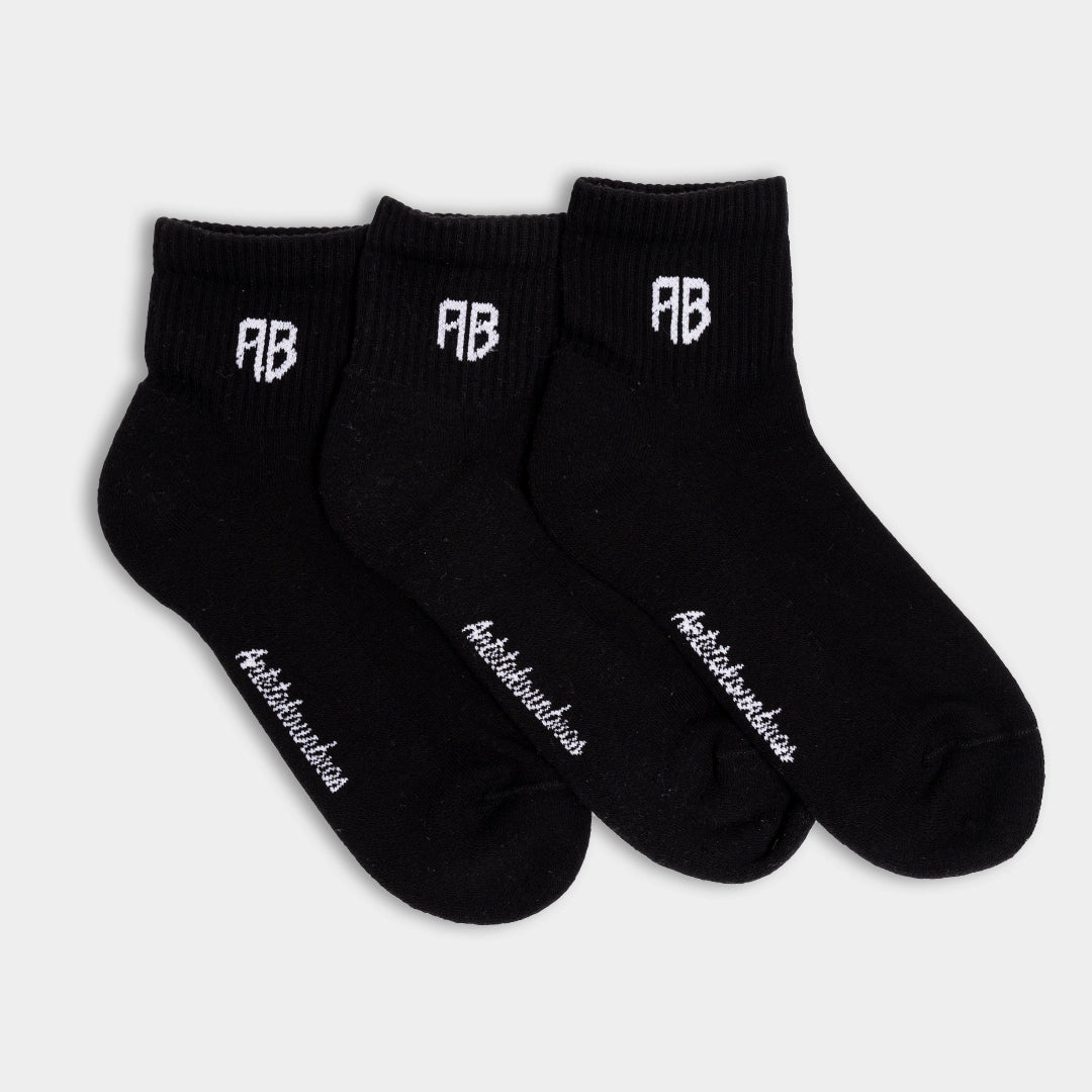 AB Logo Mid-Crew Socks 3-Pack