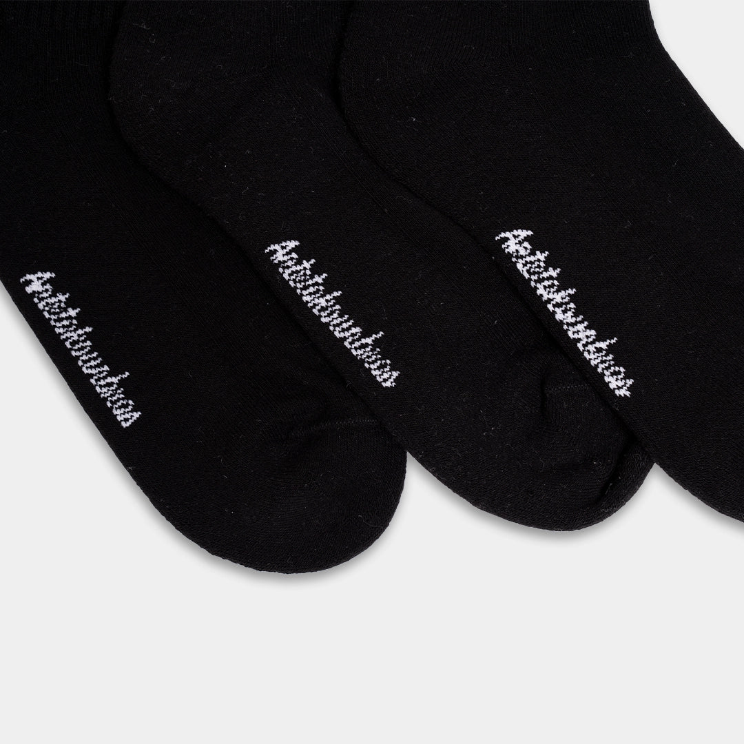 AB Crew Socks 3-Pack AB Logo