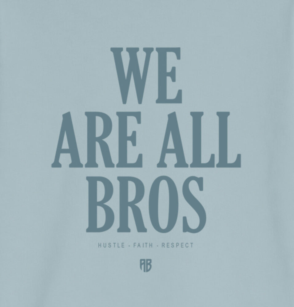 We Are All Bros Stonewashed Oversized Tee