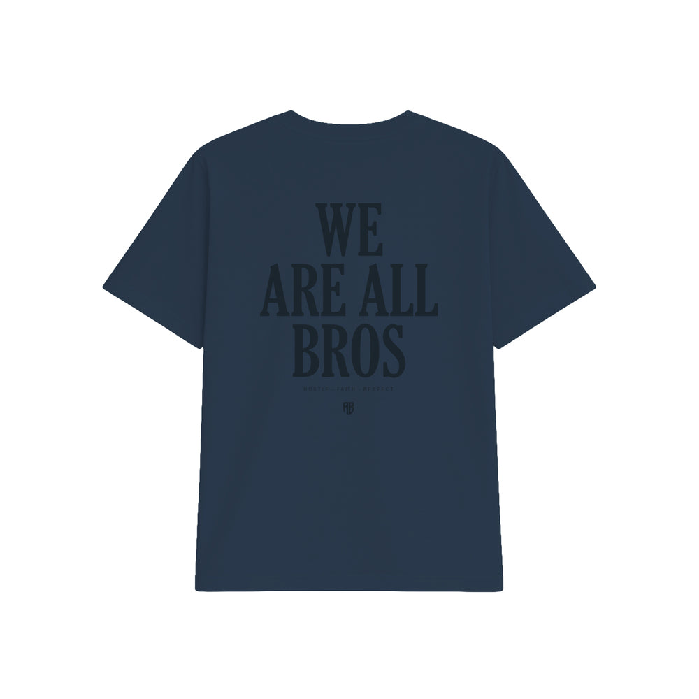 We Are All Bros Stonewashed Oversized Tee