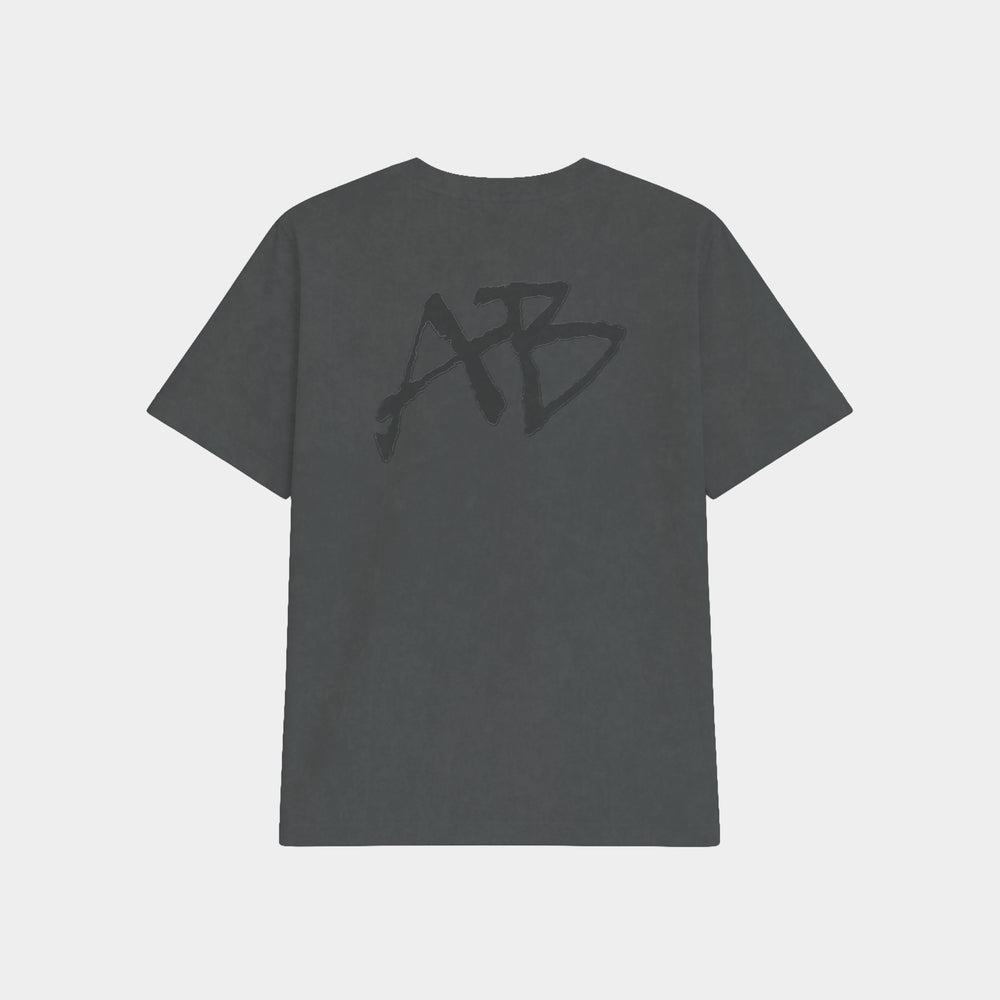 Antetokounbros Stonewashed Oversized Tee Beige
