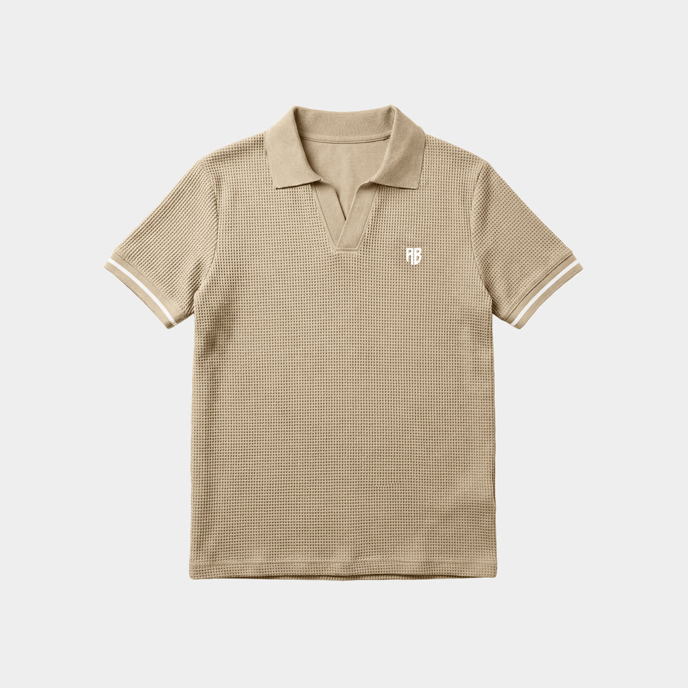 Antetokounbros Waffle Polo Tee