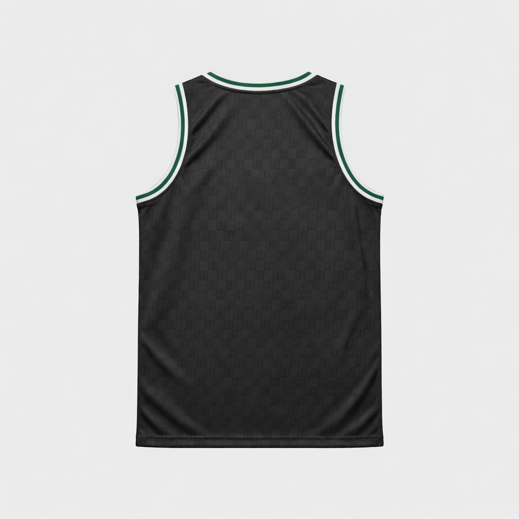Antetokounbros Basketball Jersey Logo Black