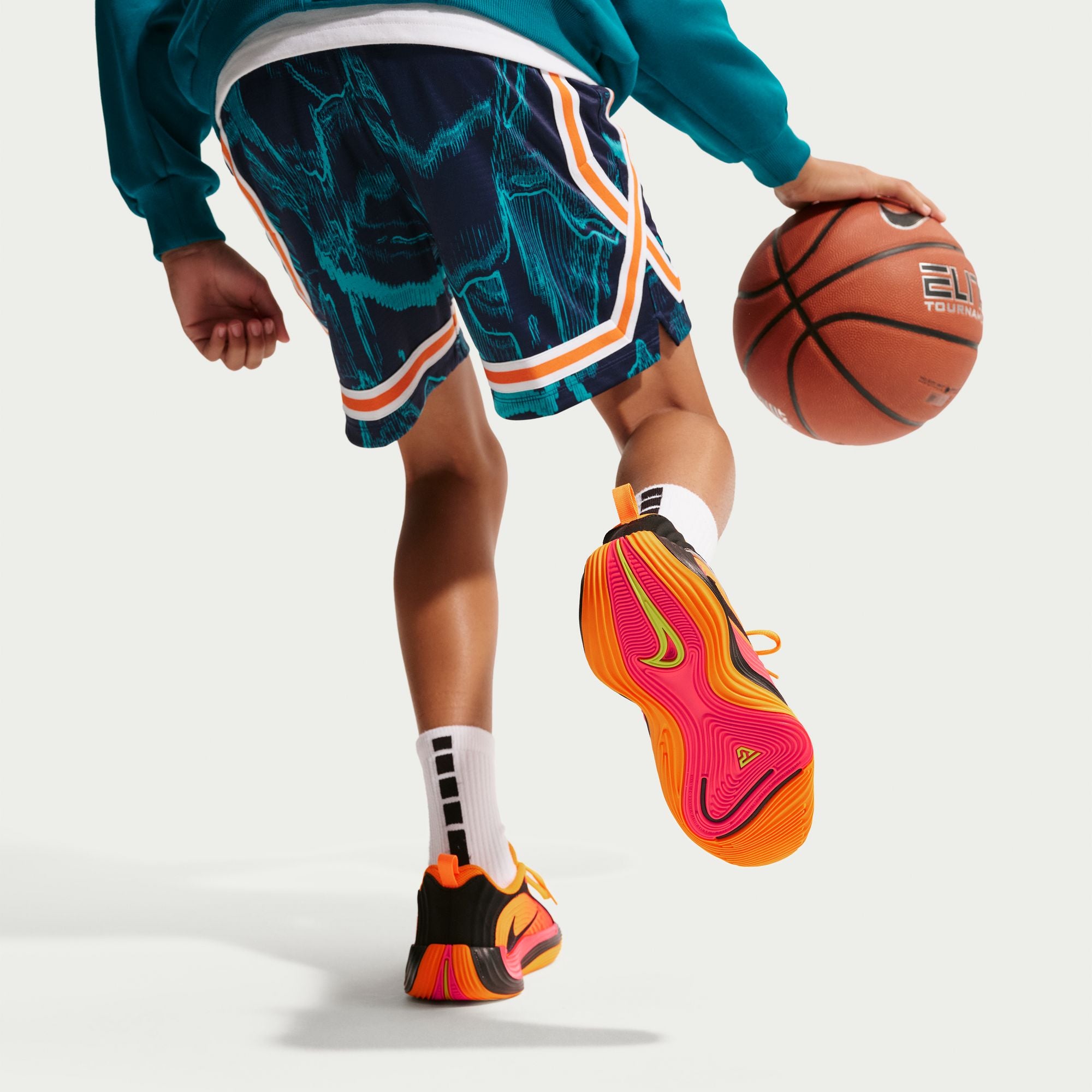 Nike Giannis Immortality 5 "Orange" Pre-School