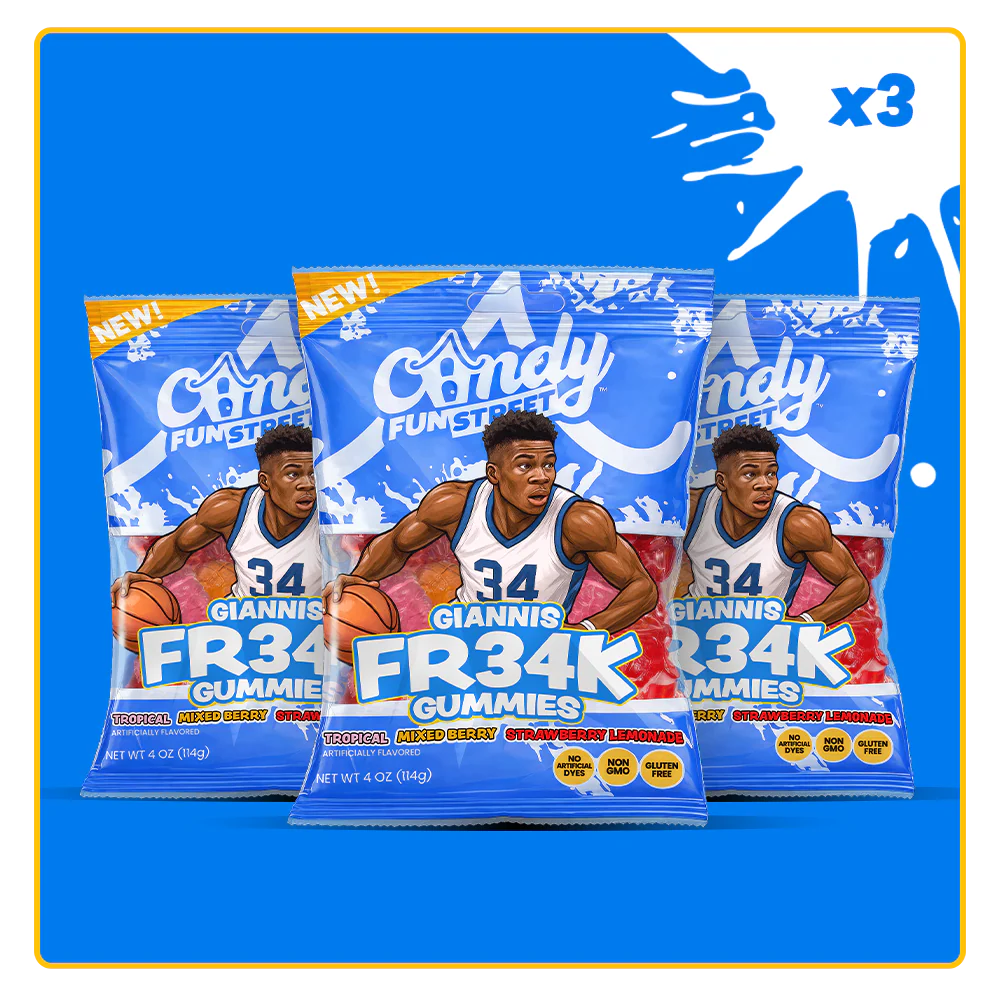 Giannis FR34K Gummies (3-Pack)
