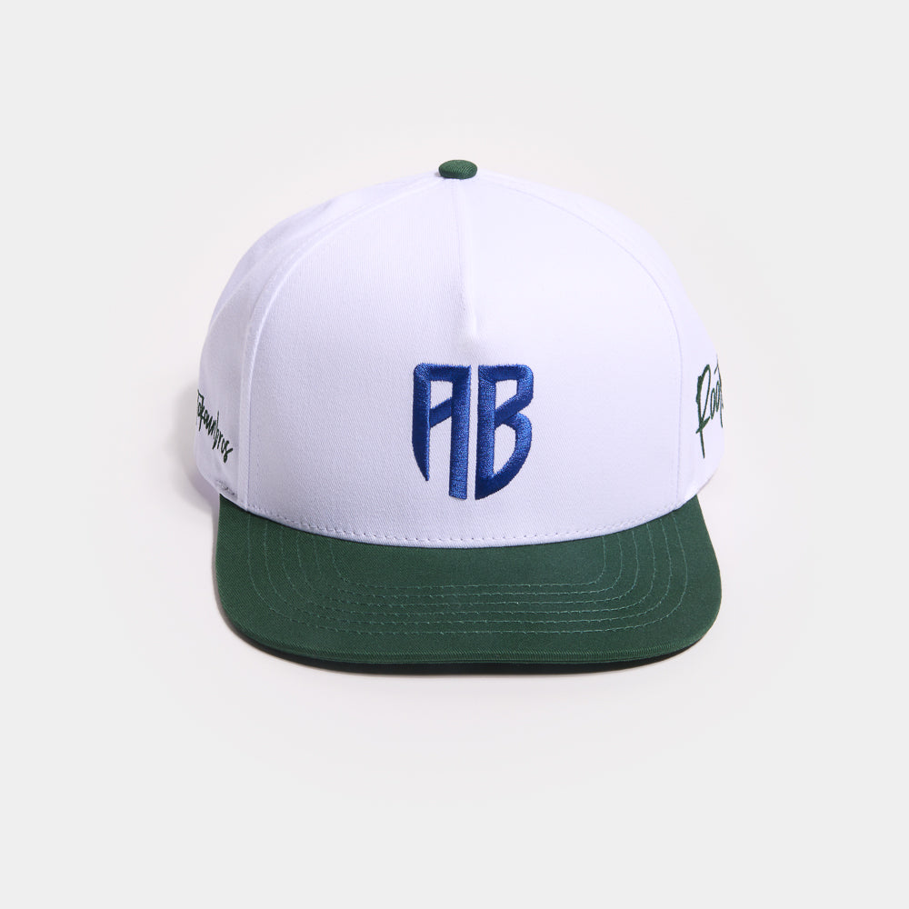 Roots Snapback Cap White