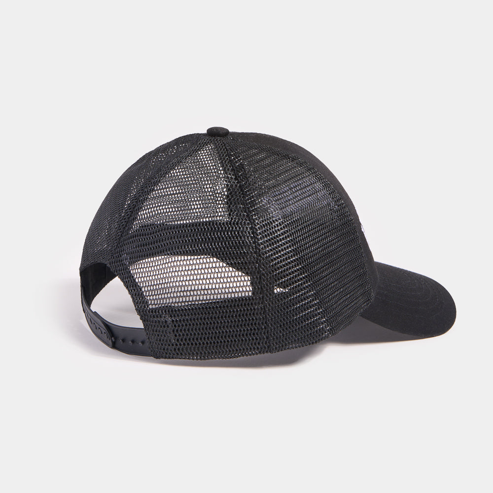 Trucker Cap with Mesh Back Black
